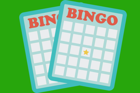 Two empty BINGO boards.