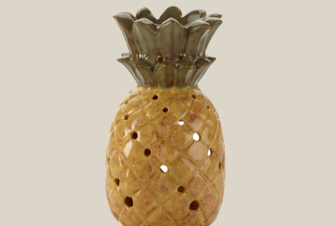 Ceramic pineapple.