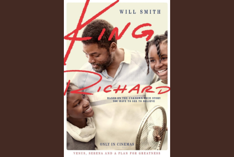 DVD movie cover for King Richard.