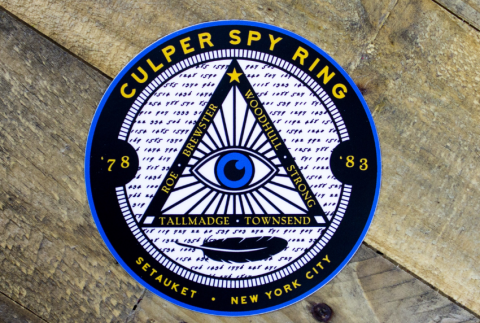 The culper spy ring logo. 