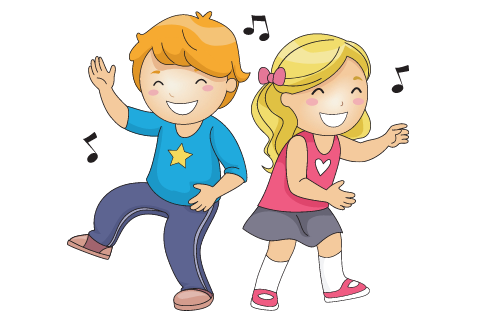 Kids dancing