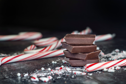 Candy Cane and Chocolate