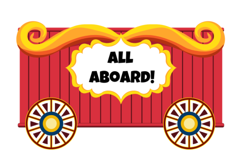 circus train cart