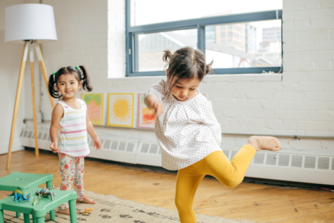 kids dancing