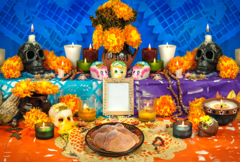 Day of the dead decor. 