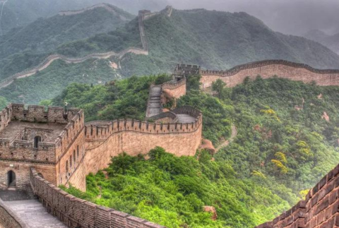 Picture of the great wall of China
