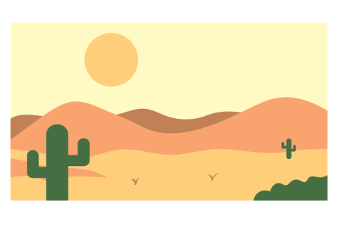 Desert scene 