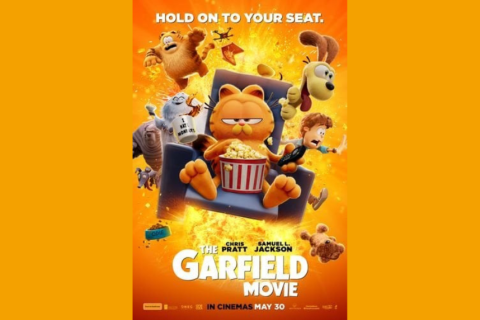 The Garfield movie poster