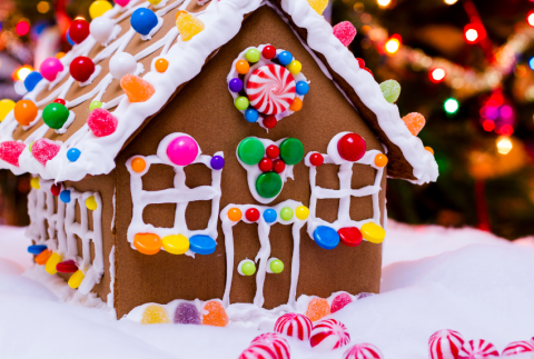 Gingerbread house.