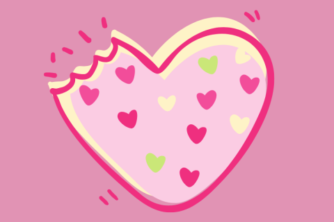 Heart cookie