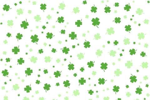 Four leaf clover pattern