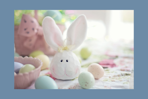 Easter themed items. 