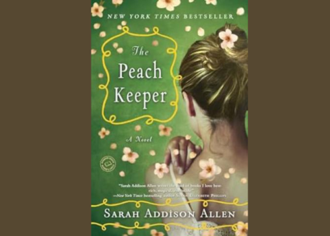 book cover for The Peach Keeper