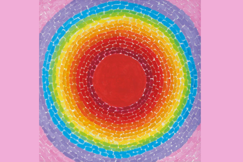 Alma Woodsey Thomas painting