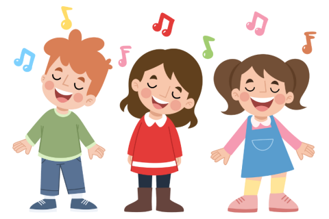Singing children