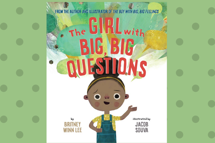 Book cover The Girl with the big, big questions