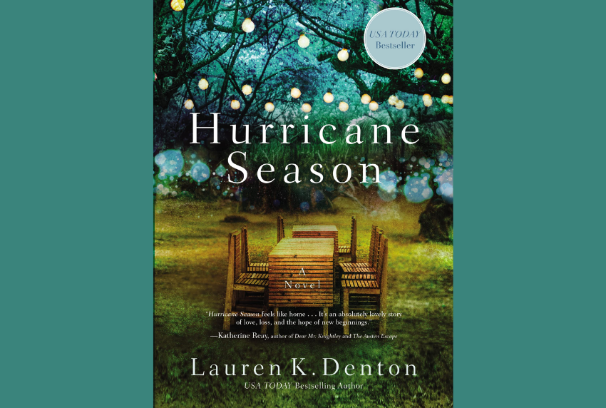 Book cover for Hurricane Season.