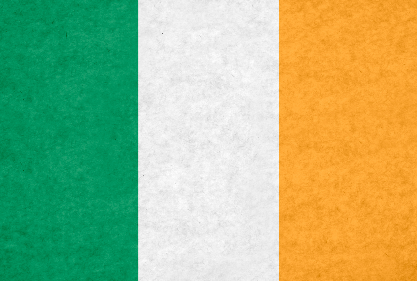 Ireland flag.