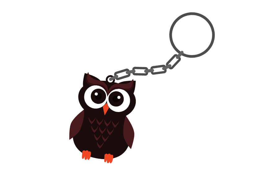 Owl Keychain