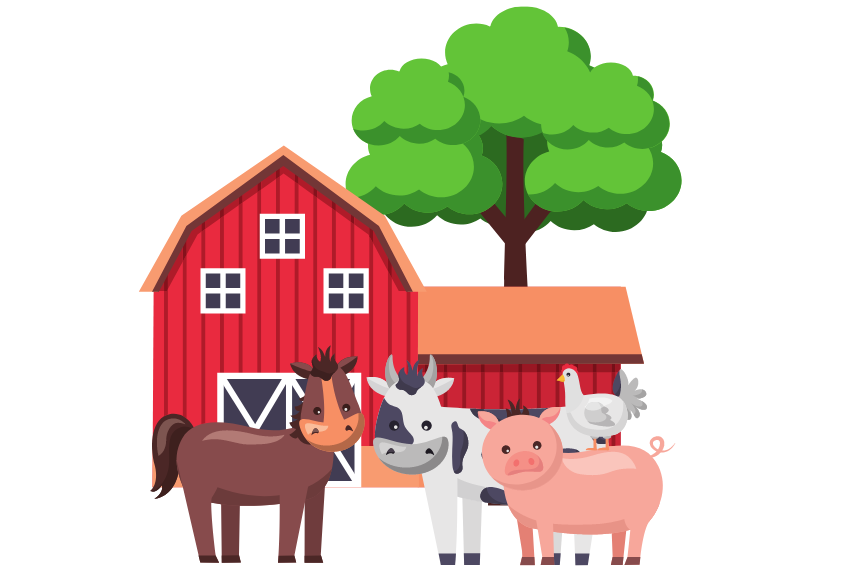 Farm animals