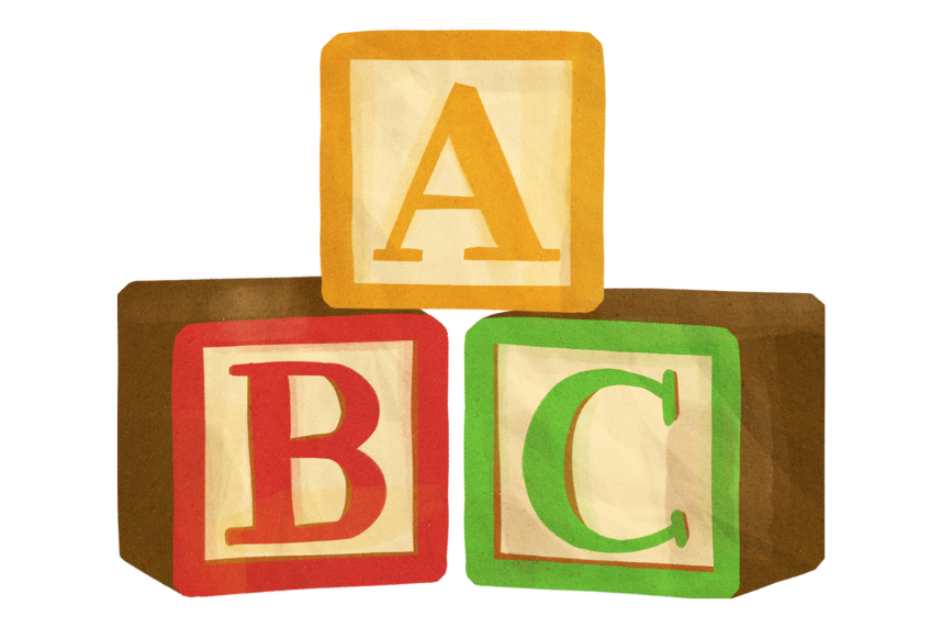 ABC blocks