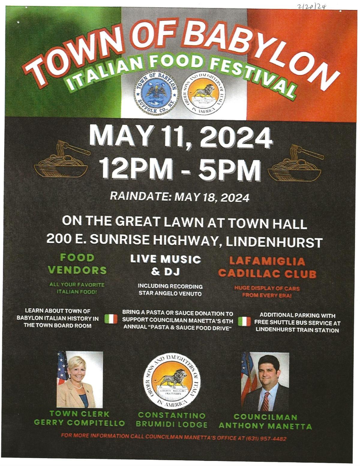 Food Festival Info