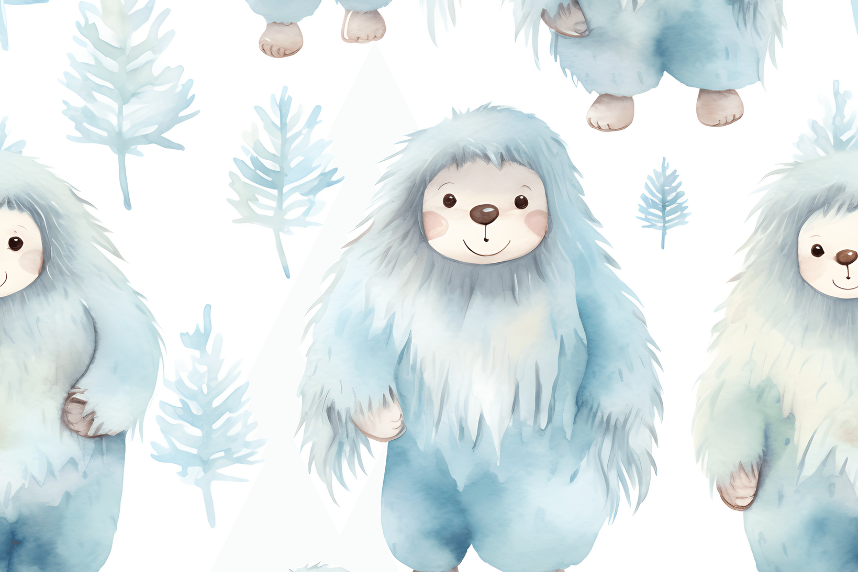 Yeti pattern and trees