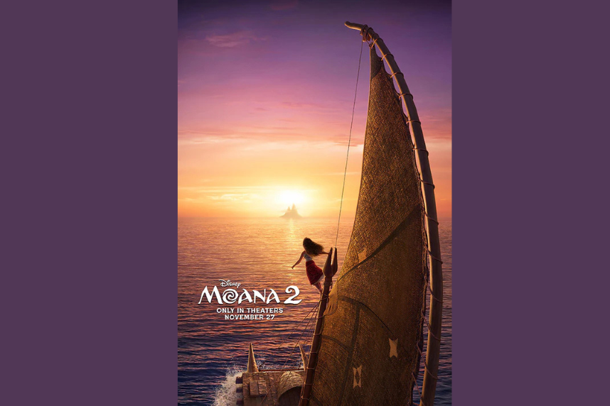 Moana 2 poster