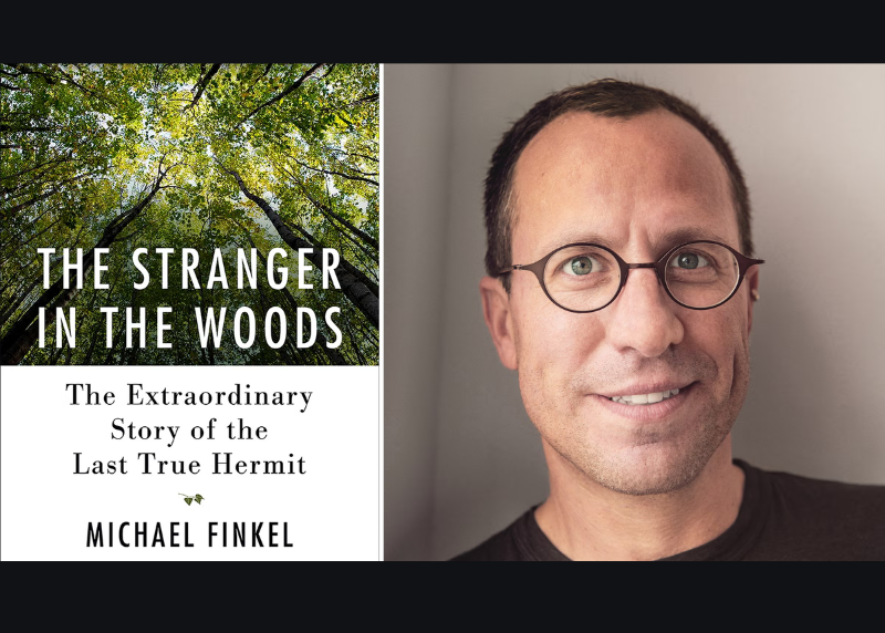 book cover of Stranger in the Woods book and author Michael Finkel