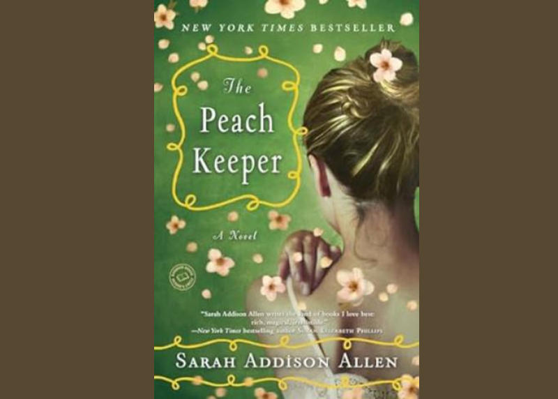 book cover for The Peach Keeper