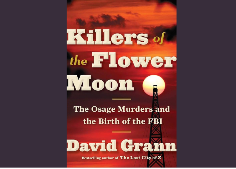 Book cover for Killers of the Flower Moon
