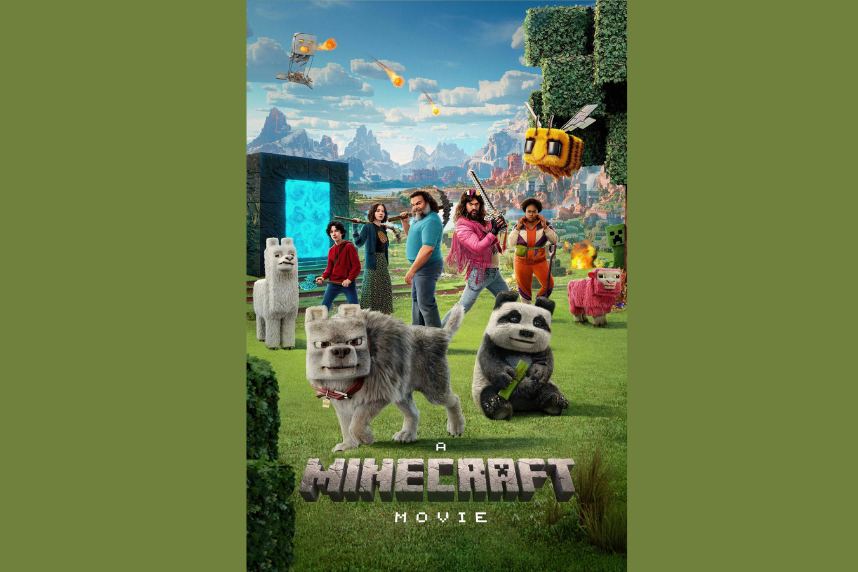 Minecraft movie poster