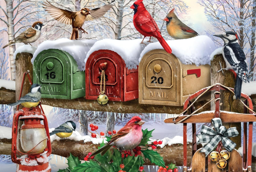 Winter themed puzzle.